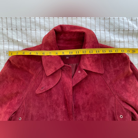 Red Suede Jacket - Picture 11 of 14